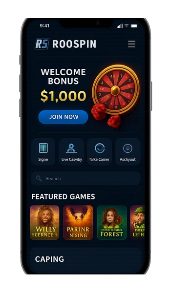 Roospin Casino App Screenshot